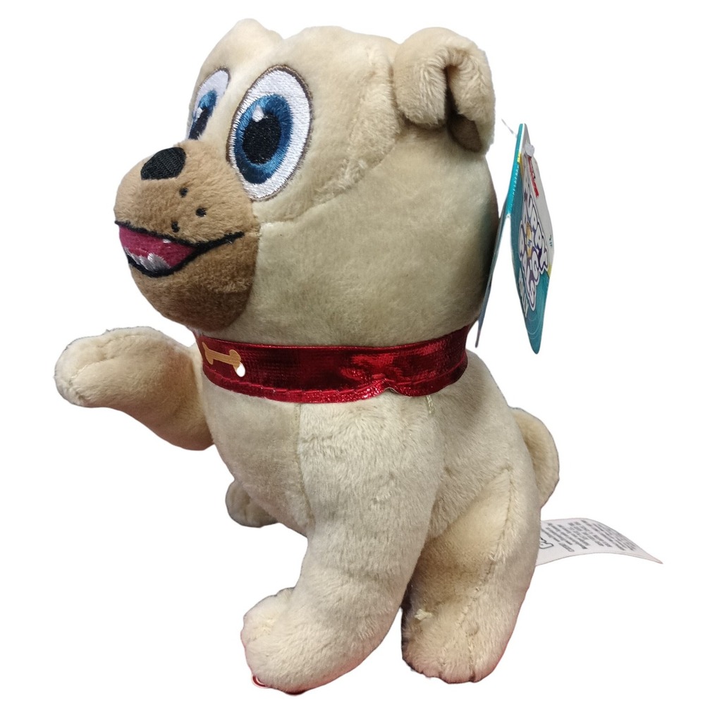 Disney Junior Puppy Dog Pals 6" Sitting Up Rolly Plush Toy Stuffed Animal